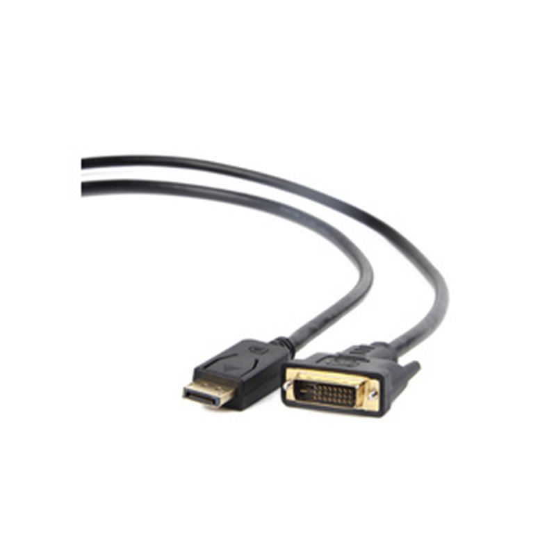 Gembird CC-DPM-DVIM-6 câble vidéo et adaptateur 1,8 m DisplayPort DVI Noir