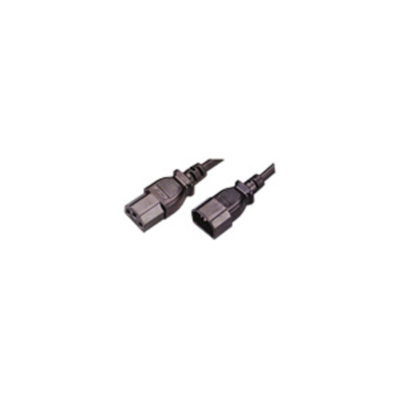 MCL Cable Electric male/female 5m Noir