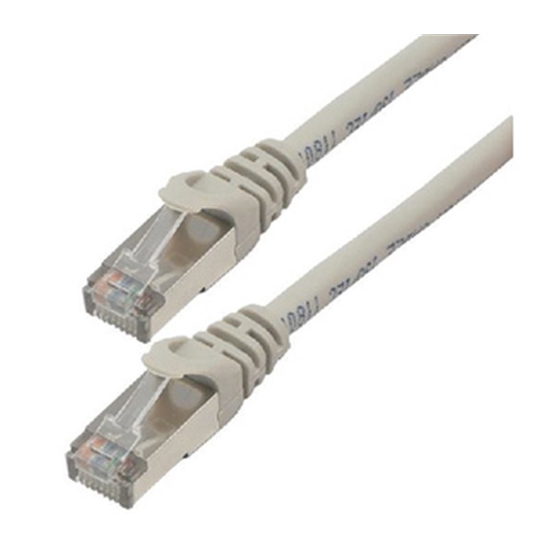 MCL 2m Cat6a S/FTP câble de réseau Gris S/FTP (S-STP)