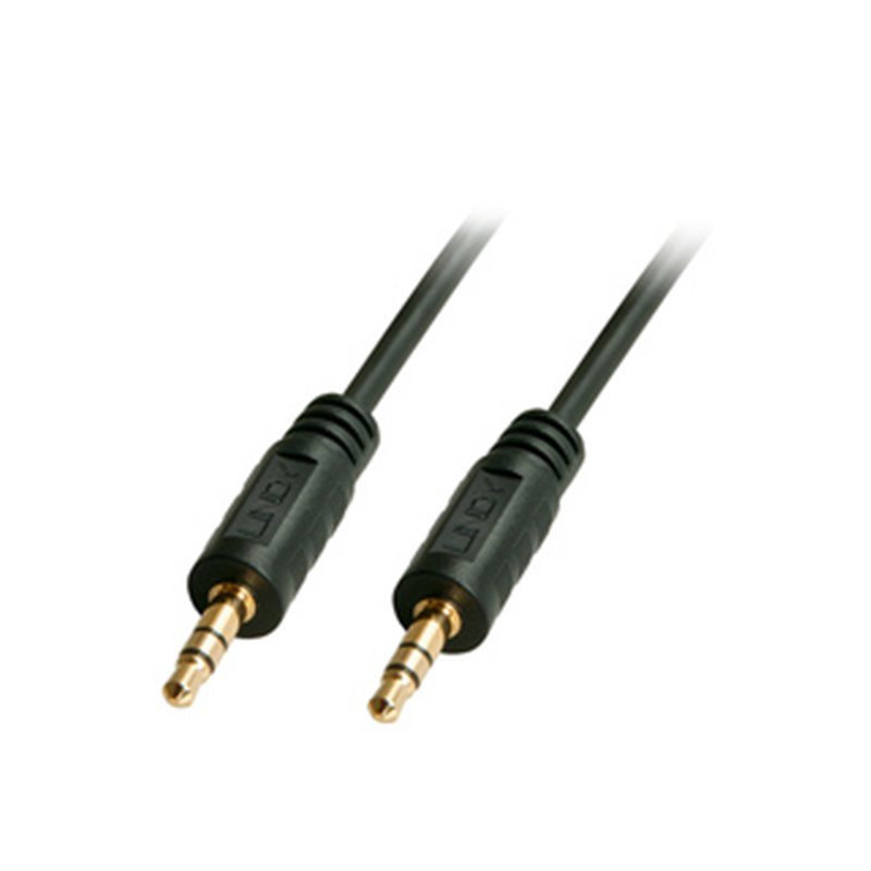 Lindy 35642 câble audio 2 m 3,5mm Noir