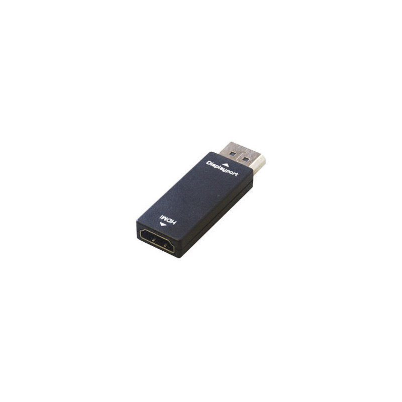 MCL Adapteur DisplatPort / HDMI DisplayPort M HDMI FM Noir