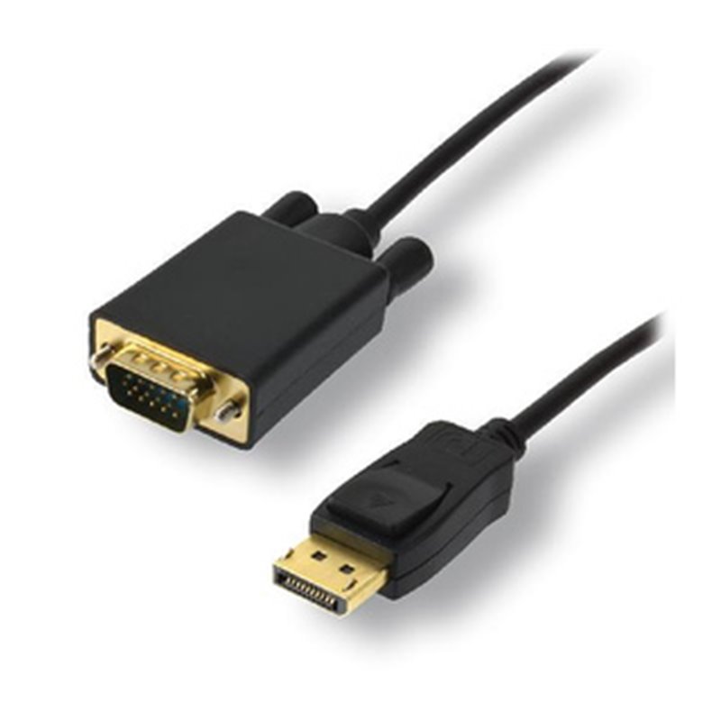 MCL MC294-1.5M câble vidéo et adaptateur 1,5 m Mini DisplayPort VGA (D-Sub) Noir