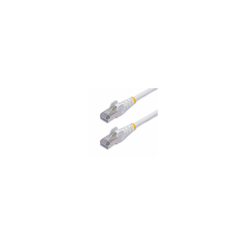 StarTech.com Câble Ethernet CAT8 Blanc de 3m, RJ45 Snagless, 25G/40G, 2000MHz, 100W PoE++, S/FTP, Fil de Cuivre Pur 26AW