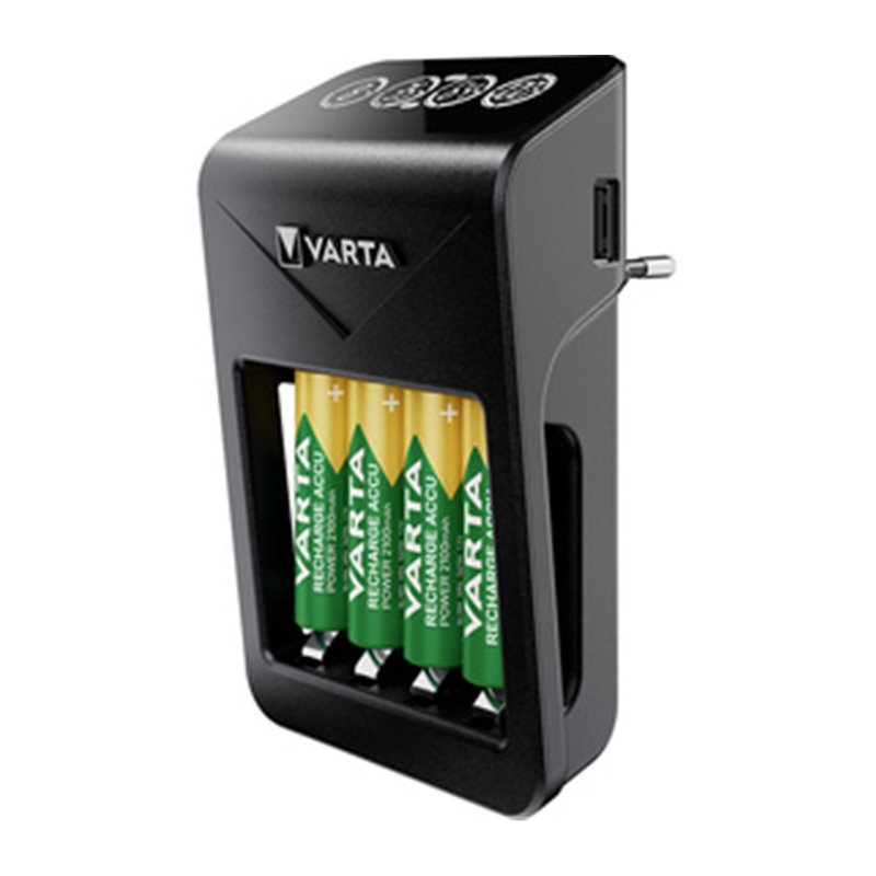 Varta 57687 chargeur de batterie Pile domestique Secteur