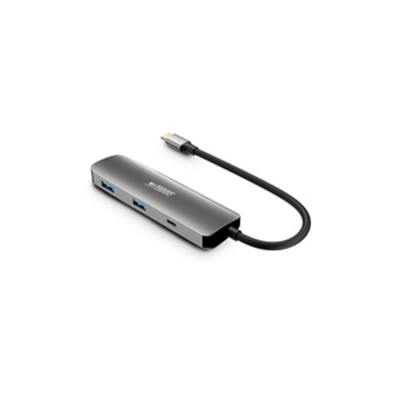 Urban Factory MHC40UF station d'accueil Avec fil USB 3.2 Gen 1 (3.1 Gen 1) Type-C Gris