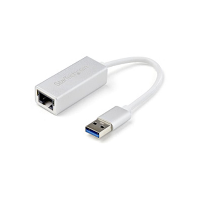 StarTech.com Adaptateur réseau USB 3.0 vers Gigabit Ethernet - Argent