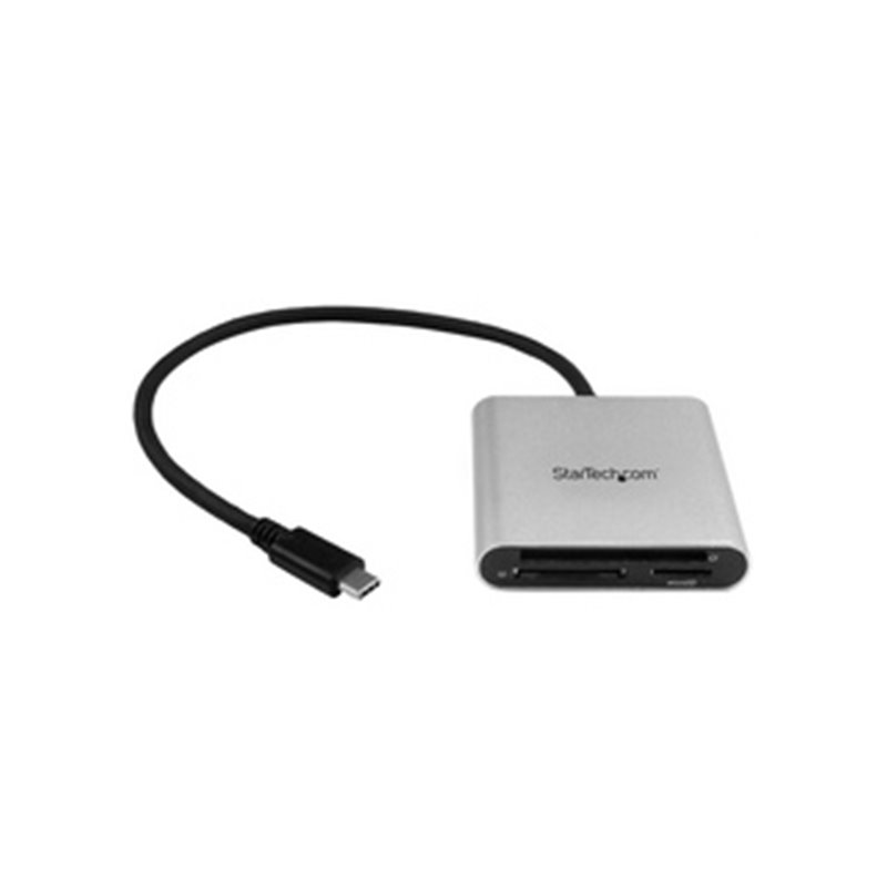 StarTech.com Lecteur et enregistreur multicartes USB 3.0 avec USB-C pour cartes mémoire SD, microSD et CompactFlash