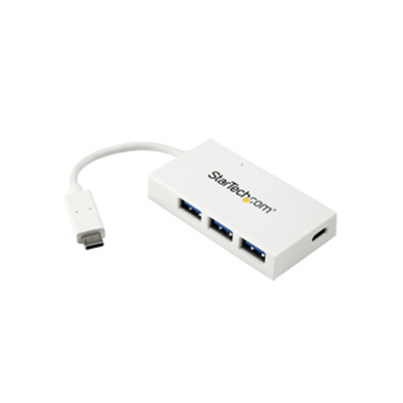 StarTech.com Hub USB-C à 4 Ports avec 1x USB-C & 3x USB-A SuperSpeed - Alimenté par Bus - Hub USB 3.0 Portable - USB 3.2