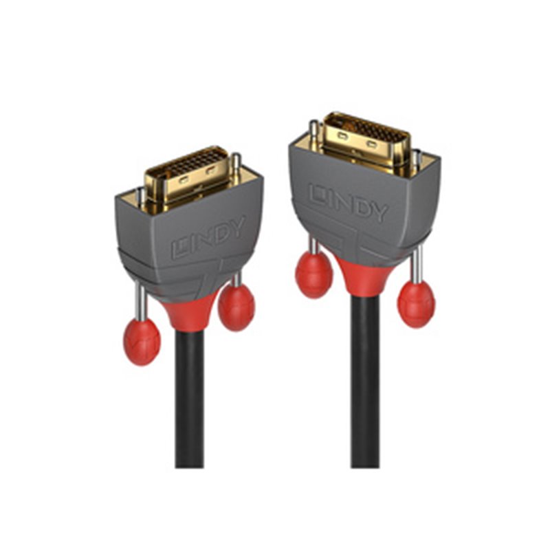Lindy 36225 câble DVI 7,5 m DVI-D Noir