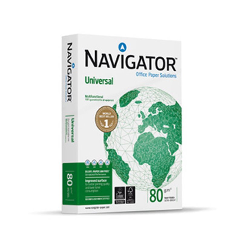 Navigator UNIVERSAL papier jet d'encre A4 (210x297 mm) Soie 500 feuilles Blanc