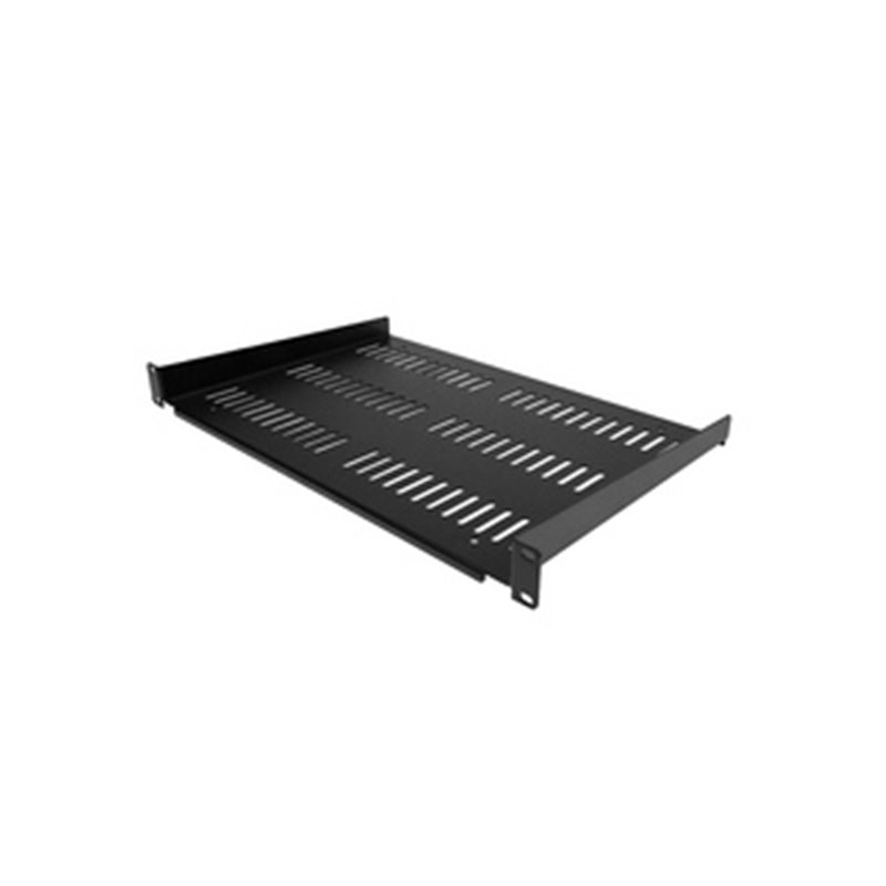 StarTech.com Étagère Rack 19 pouces 1U - Plateau Rackable Universel Ventilé - Étagère Baie de Brassage - Étagère Cantile