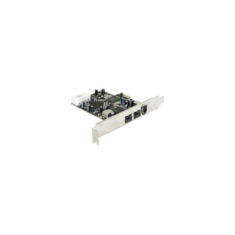 DeLOCK PCI Express card FireWire A / B carte et adaptateur d'interfaces