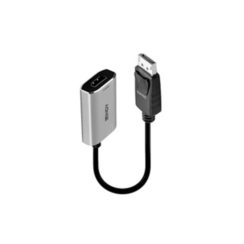 Lindy 41094 câble vidéo et adaptateur 0,11 m DisplayPort HDMI Gris