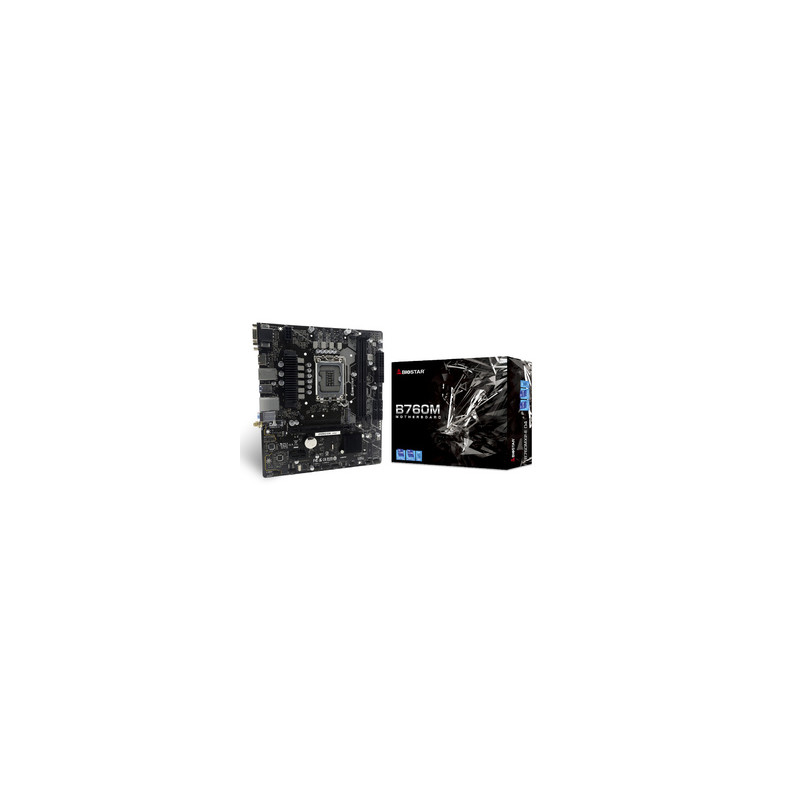 Biostar B760MX2-E D4 carte mère Intel B760 LGA 1700 micro ATX