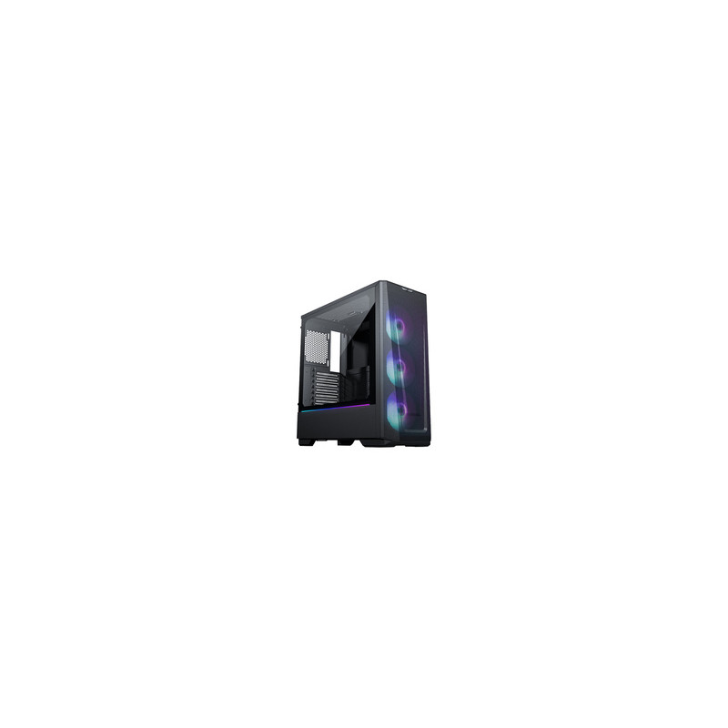 Phanteks G360A Midi Tower Noir, Transparent