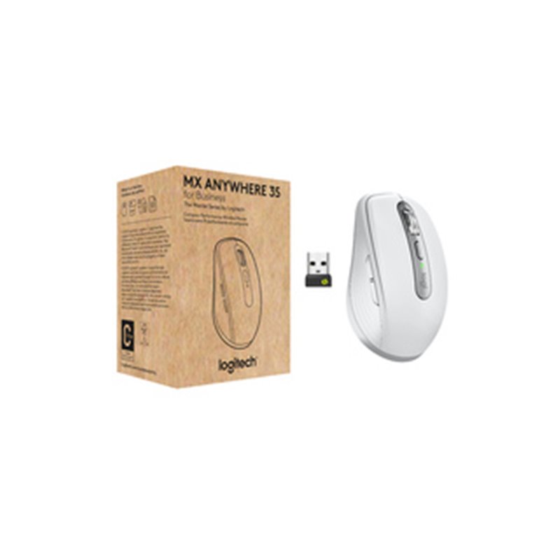 Logitech MX Anywhere 3S for Business souris Droitier RF sans fil + Bluetooth Laser 8000 DPI