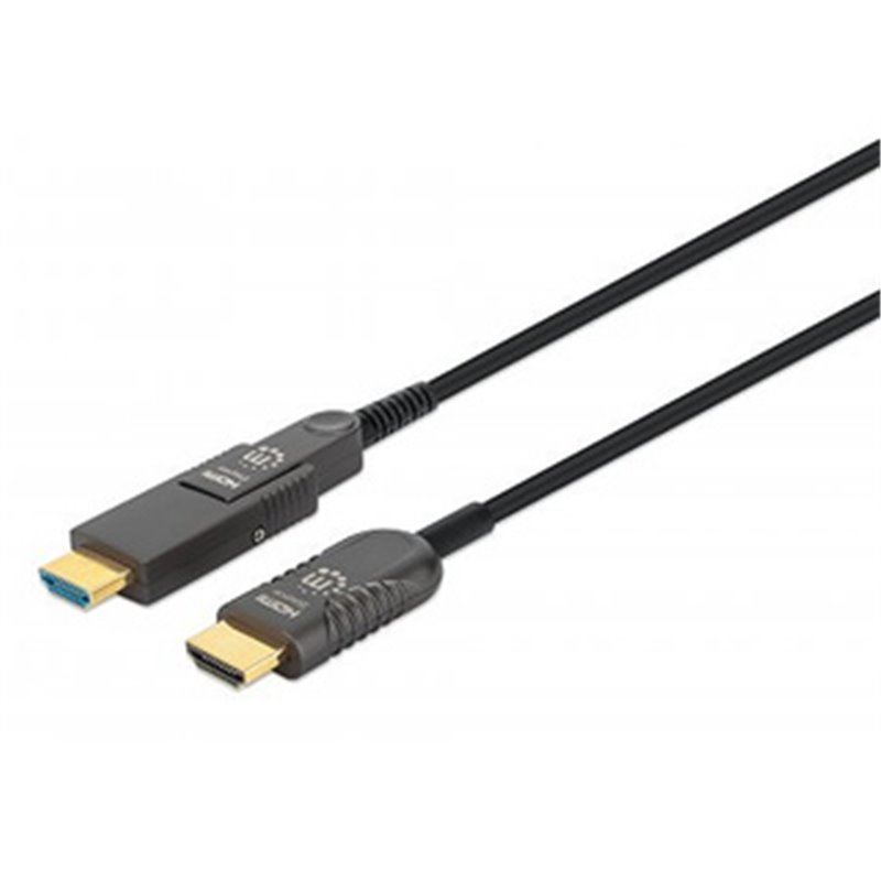 Manhattan 355513 câble HDMI 20 m HDMI Type A (Standard) HDMI Type D (Micro) Noir