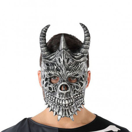 Masque Halloween Démon Squelette Gris (20 X 33 cm) 22,99 €