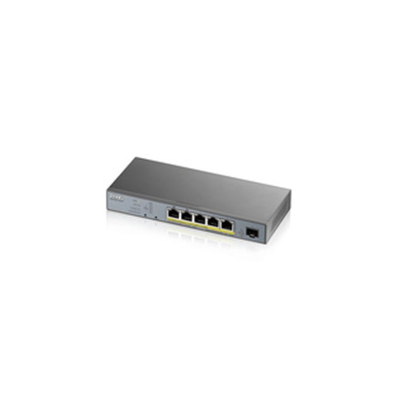 Zyxel GS1350-6HP-EU0101F commutateur réseau Géré L2 Gigabit Ethernet (10/100/1000) Connexion Ethernet, supportant l'alim