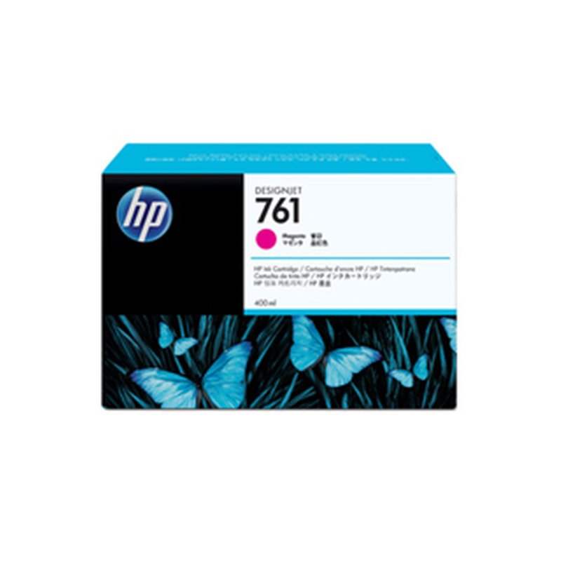 HP 761 cartouche d'encre DesignJet magenta, 400 ml