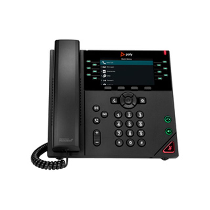 POLY Téléphone IP VVX 450 à 12 lignes et compatible PoE