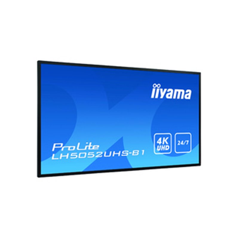 iiyama LH5052UHS-B1 affichage de messages Écran plat de signalisation numérique 125,7 cm (49.5