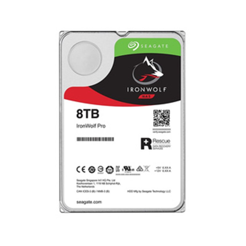 Seagate IronWolf Pro ST8000NE001 disque dur 3.5