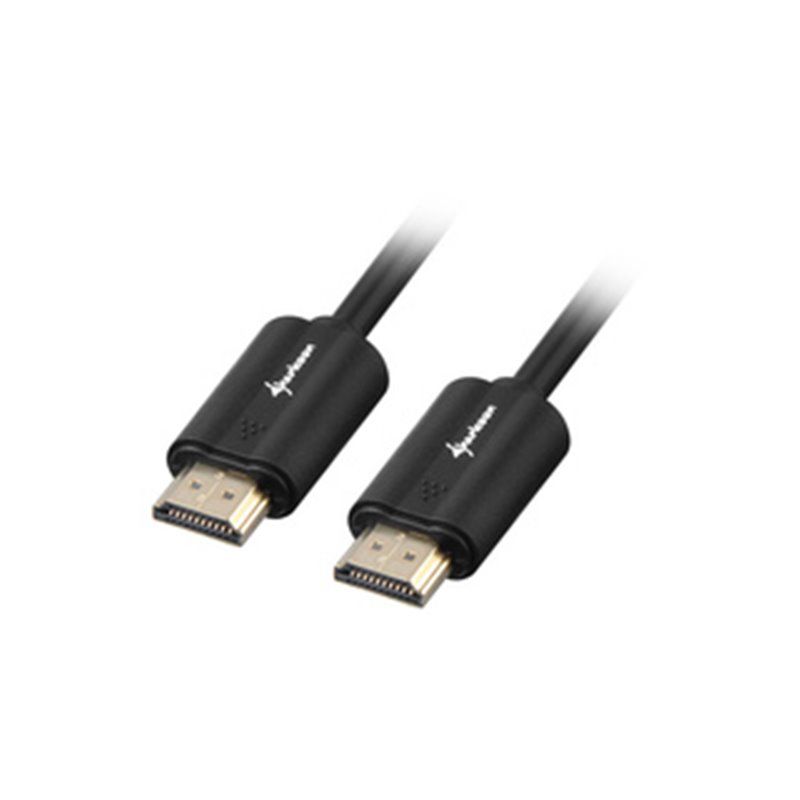 Sharkoon HDMI/HDMI 4K, 5m câble HDMI HDMI Type A (Standard) Noir