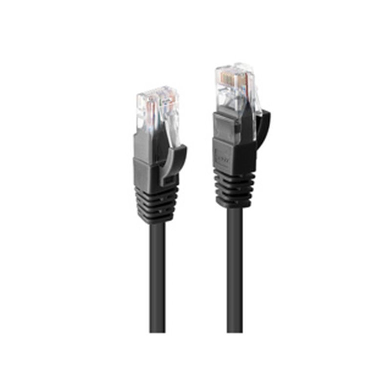 Lindy 48076 câble de réseau Noir 0,5 m Cat6 U/UTP (UTP)