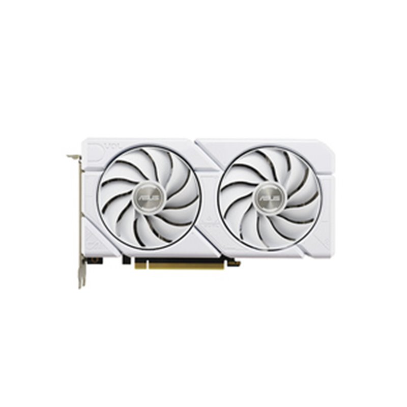 ASUS Dual -RTX4070S-O12G-EVO-WHITE NVIDIA GeForce RTX 4070 SUPER 12 Go GDDR6X