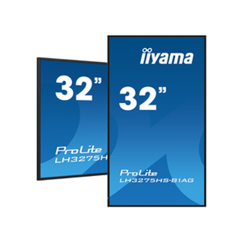 iiyama LH3275HS-B1AG affichage de messages Écran plat de signalisation numérique 81,3 cm (32