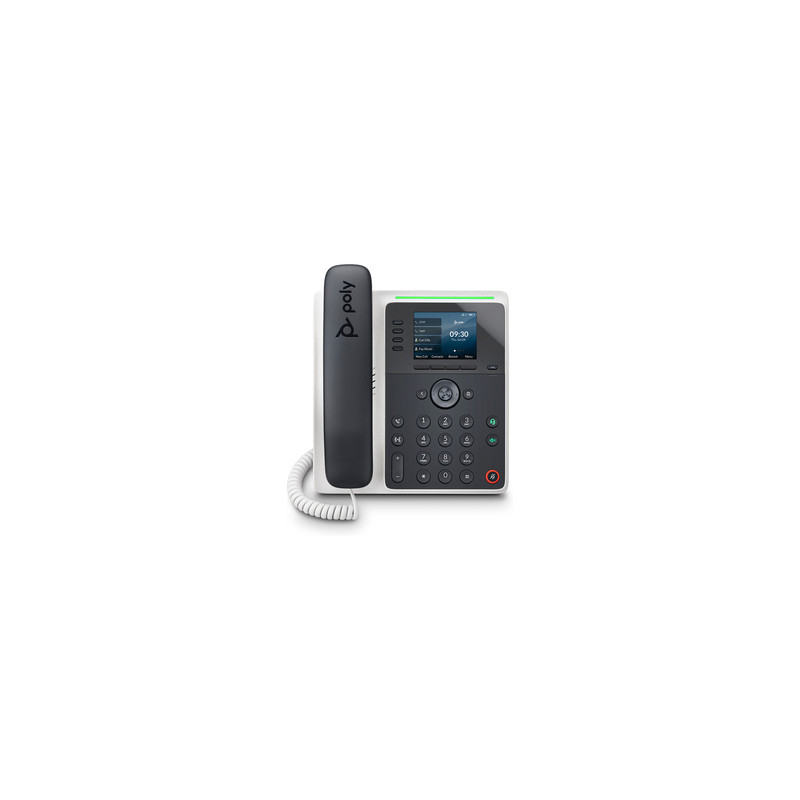 POLY Téléphone IP Edge E220 compatible PoE