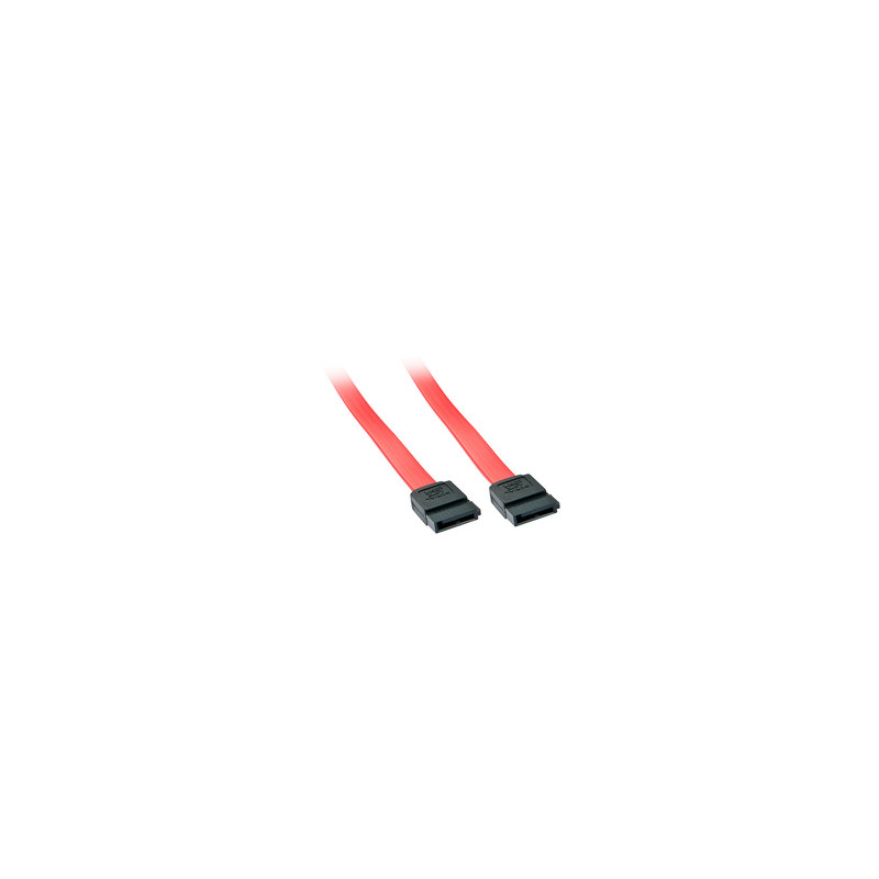 Lindy 33325 câble SATA 0,7 m SATA 7-pin Rouge