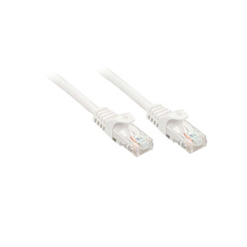 Lindy RJ-45/RJ-45 Cat.6 0.3m câble de réseau Blanc 0,3 m Cat6 U/UTP (UTP)