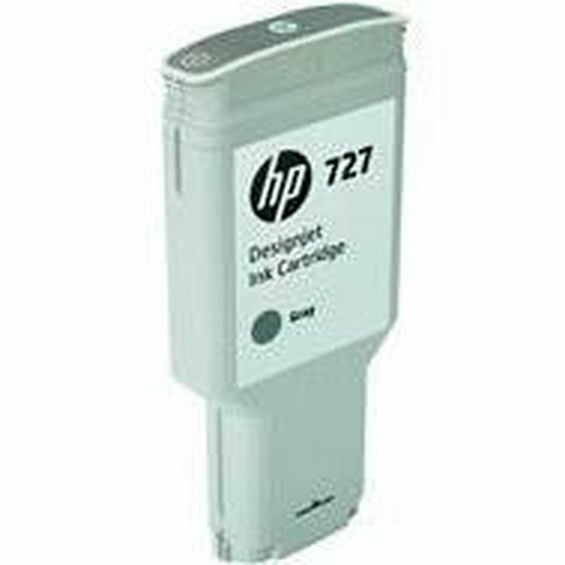 HP 727 cartouche d'encre DesignJet grise, 300 ml