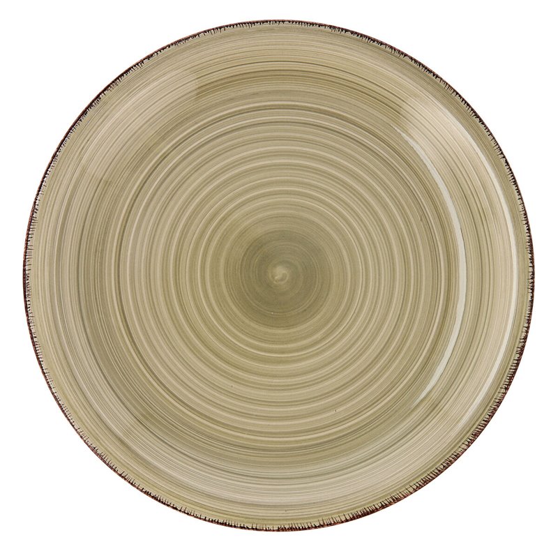 Image secondaire de Assiette plate Quid Vita Natura Céramique Vert Ø 27 cm (12 Unités)