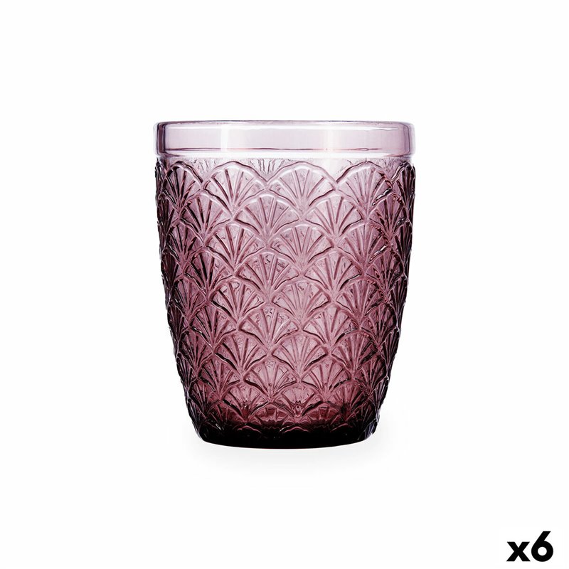 Verre Bidasoa Rose Moon Rose verre 290 ml (6 Unités)