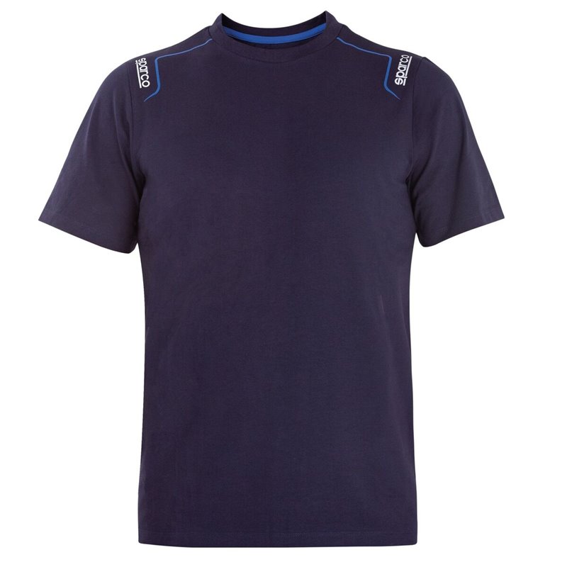 Image secondaire de T-shirt à manches courtes homme Sparco TECH STRETCH Blue marine