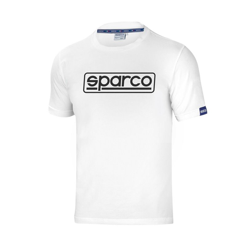 T-shirt à manches courtes homme Sparco FRAME Blanc