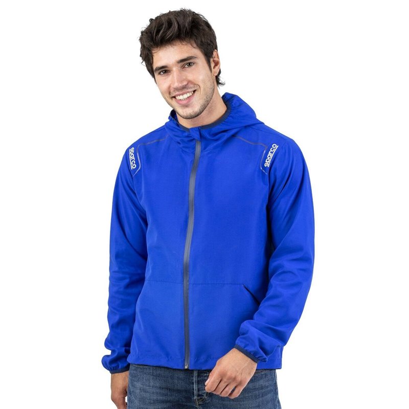 Veste Coupe-Vent Sparco Martini Racing Bleu Bleu foncé