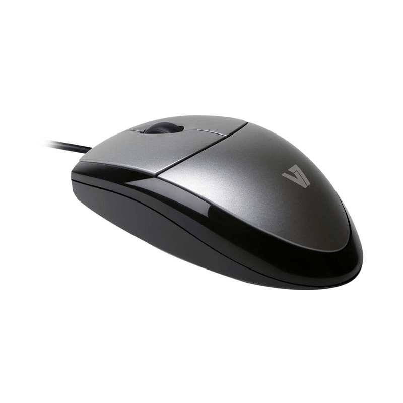 Souris V7 MV3000010-5EC Noir/Argenté