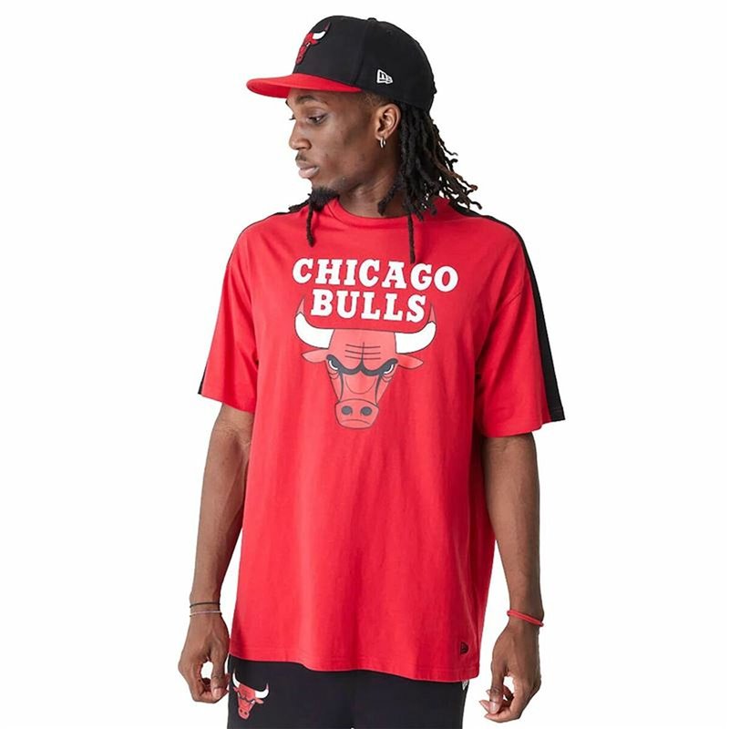 T-shirt à manches courtes homme New Era NBA Rouge