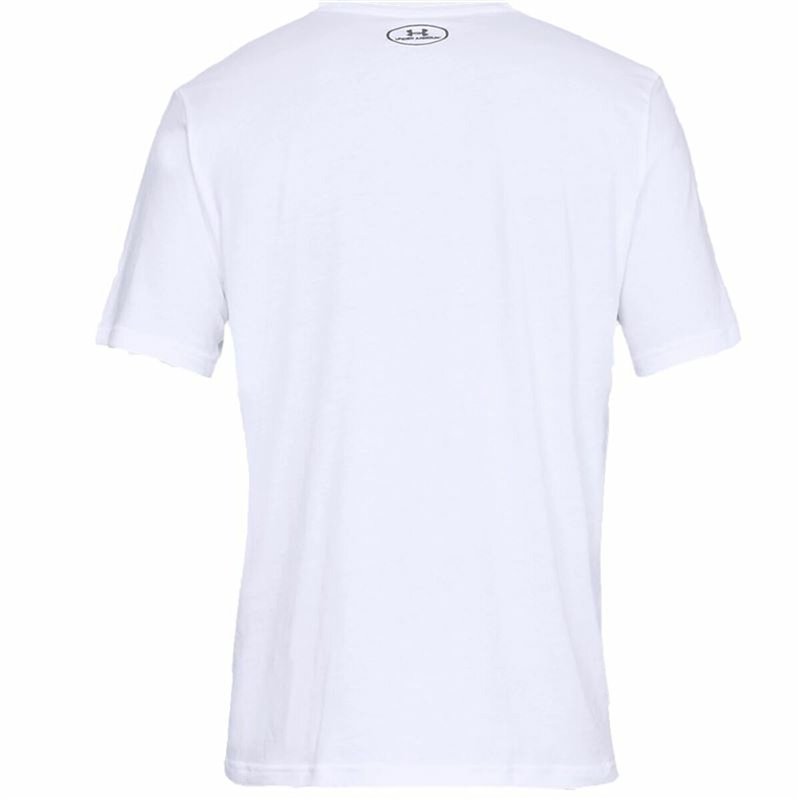 Image secondaire de T-shirt à manches courtes homme Under Armour Team issue Wordmark Blanc