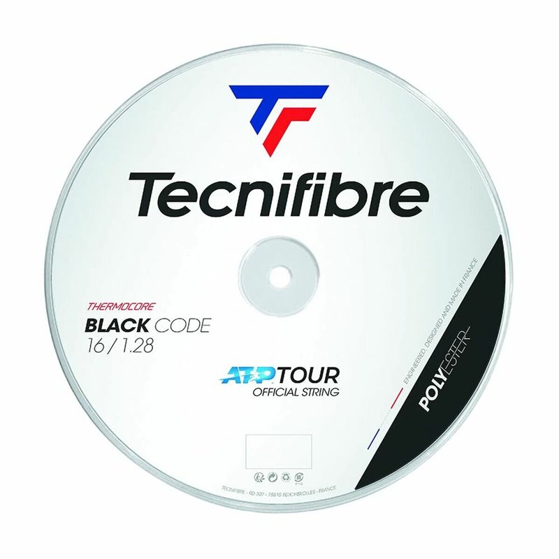 Image secondaire de Cordes de raquettes Tecnifibre Code 1.28 Noir