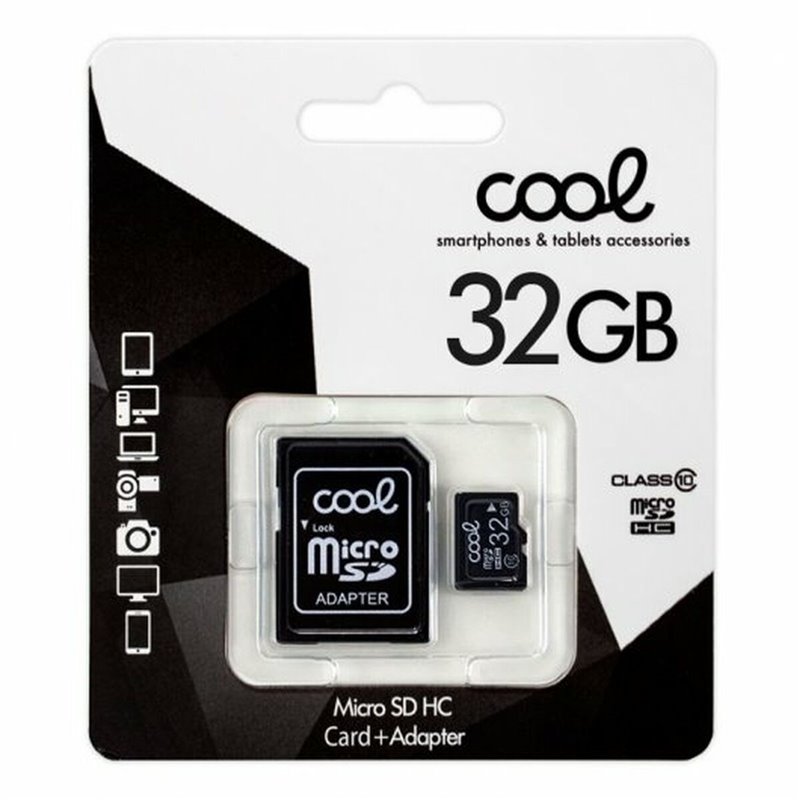 Image secondaire de Carte Mémoire Micro SD avec Adaptateur Cool 32 GB