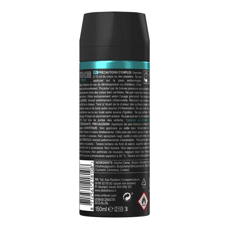 Image secondaire de Spray déodorant Axe Apollo 150 ml