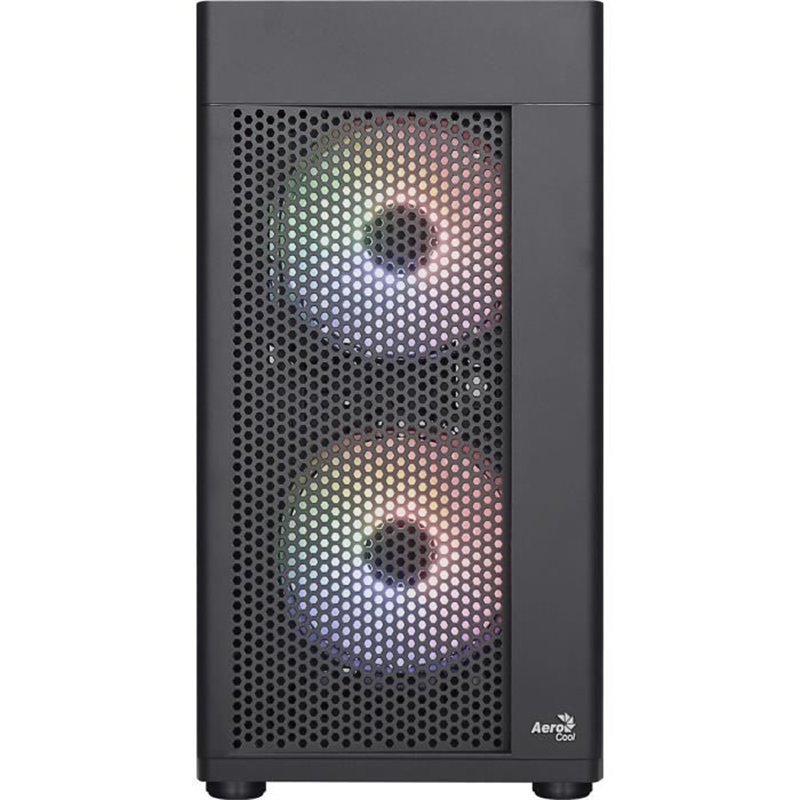 Image secondaire de Boîtier PC - AEROCOOL - Hexform G v2 (Noir) - Mini tour - Format Micro-ATX - Sans alimentation