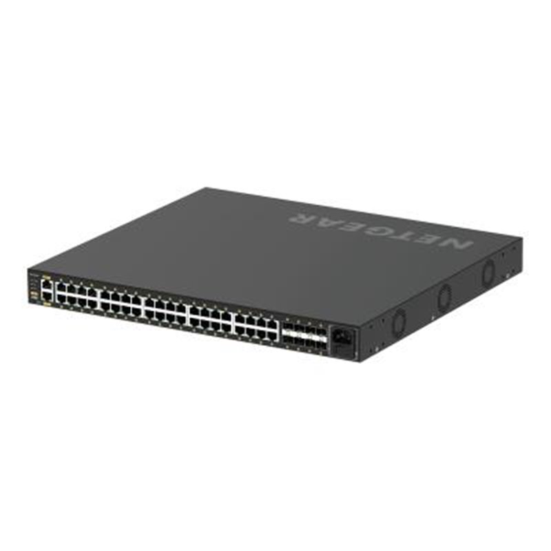 Image secondaire de NETGEAR GSM4248P-100EUS commutateur réseau Géré L2/L3/L4 Gigabit Ethernet (10/100/1000) Connexion Ethernet, supportant l