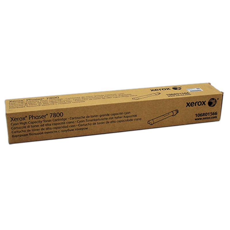 Xerox Cartouche de toner Cyan de Grande capacité Phaser® 7800 (17200 pages) - 106R01566