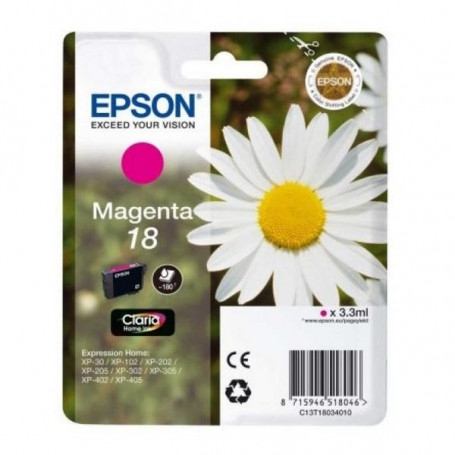 Cartouche d'encre originale Epson C13T18034010 Magenta 20,99 €